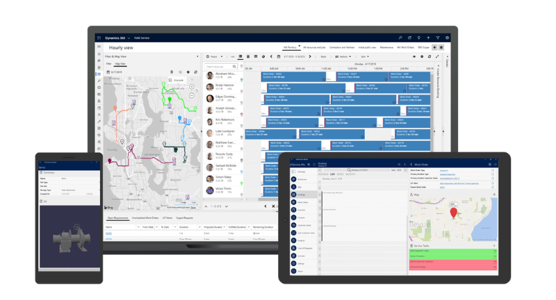 Dynamics For Field Service